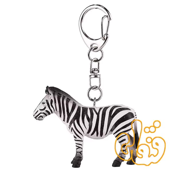 آویز کلید گورخر موجو Zebra Keychain 387495 — تصویر ۲