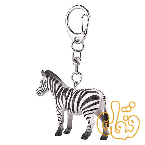 آویز کلید گورخر موجو Zebra Keychain 387495 — تصویر ۳