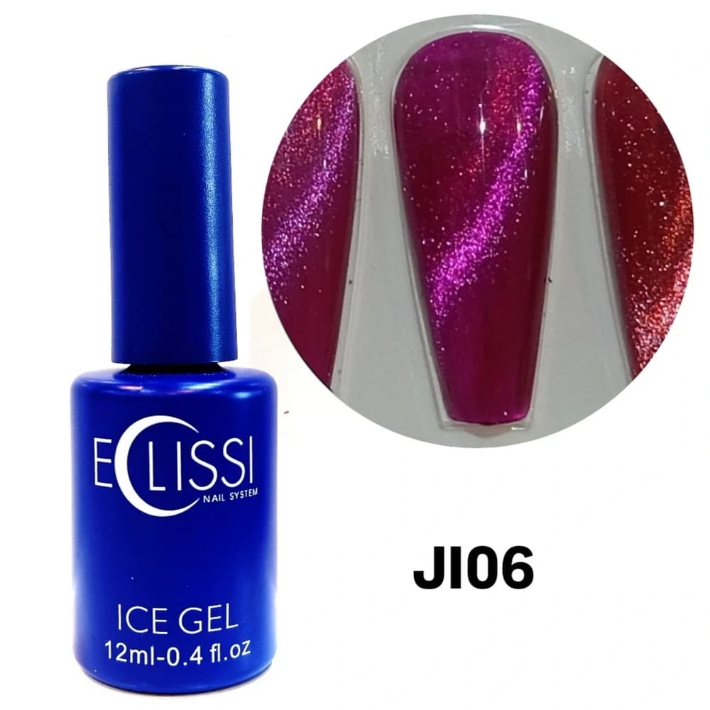 ژل لاک آیس جواهری اکلیسی کد Eclissi Jewel Ice Gel JI06