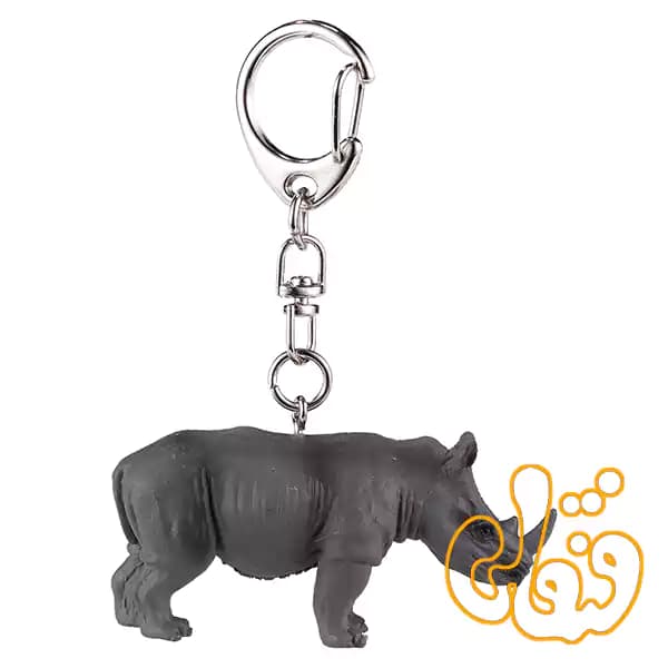 آویز کلید کرگدن موجو Rhinoceros Keychain 387490 — تصویر ۴