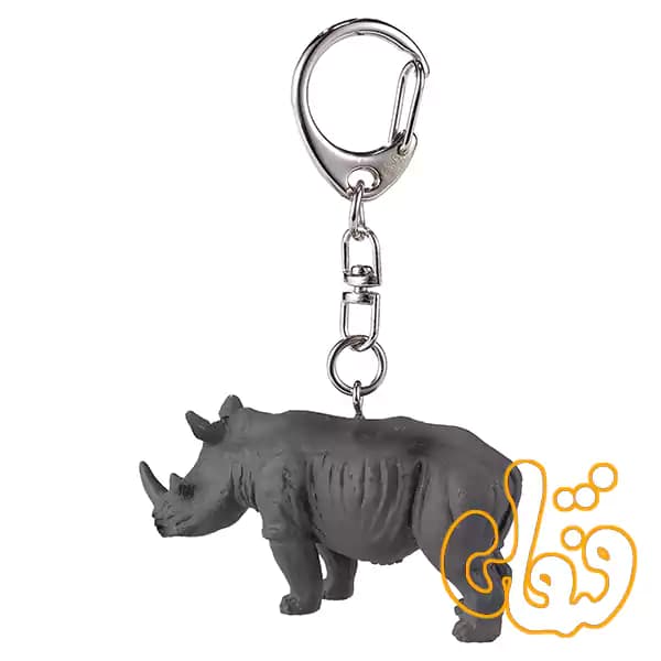 آویز کلید کرگدن موجو Rhinoceros Keychain 387490 — تصویر ۳