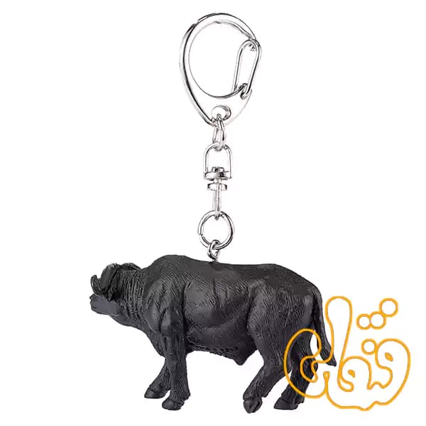 آویز کلید بوفالو موجو Cape Buffalo Keychain 387491 — تصویر ۳