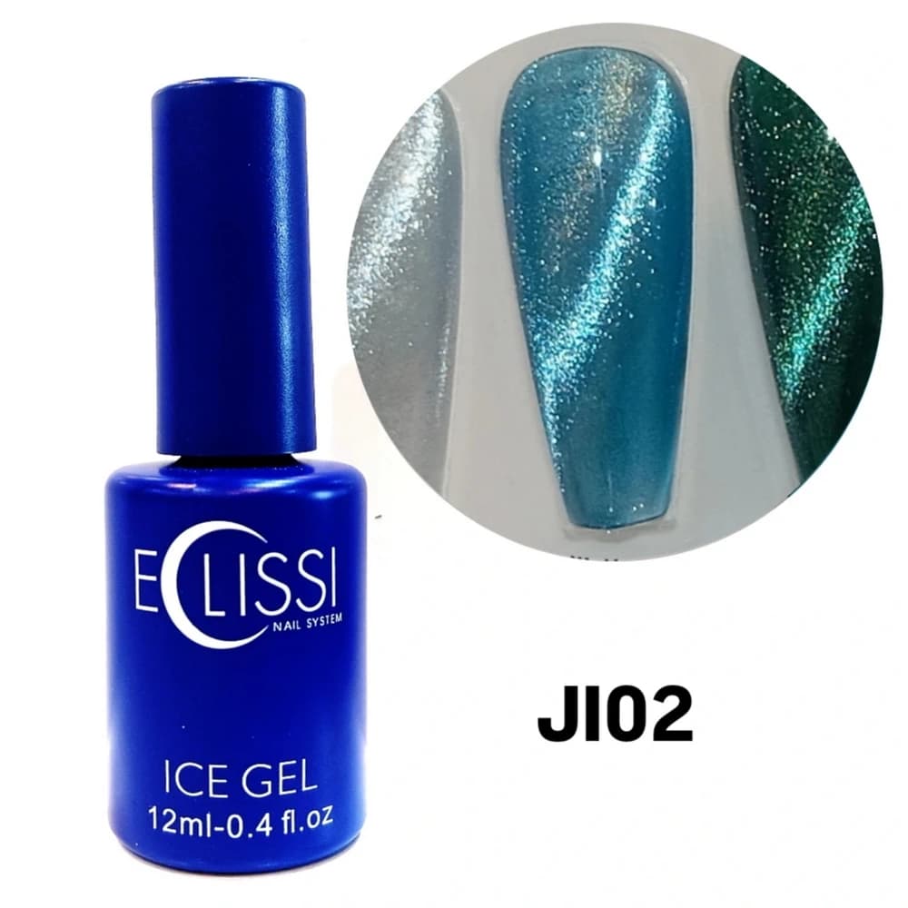 ژل لاک آیس جواهری اکلیسی کد Eclissi Jewel Ice Gel JI02