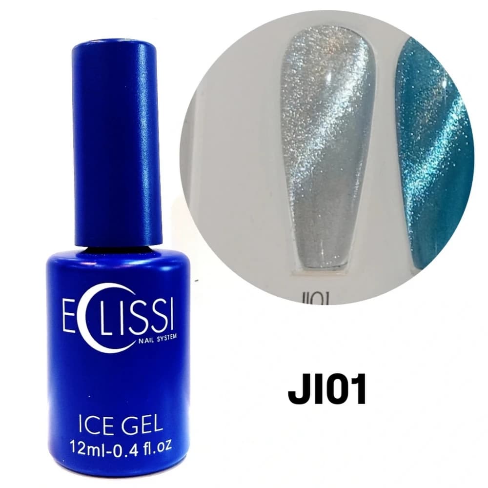 ژل لاک آیس جواهری اکلیسی کد Eclissi Jewel Ice Gel JI01