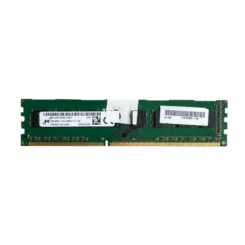 رم میکرون Micron 8GB DDR3 1600Mhz استوک — تصویر ۲