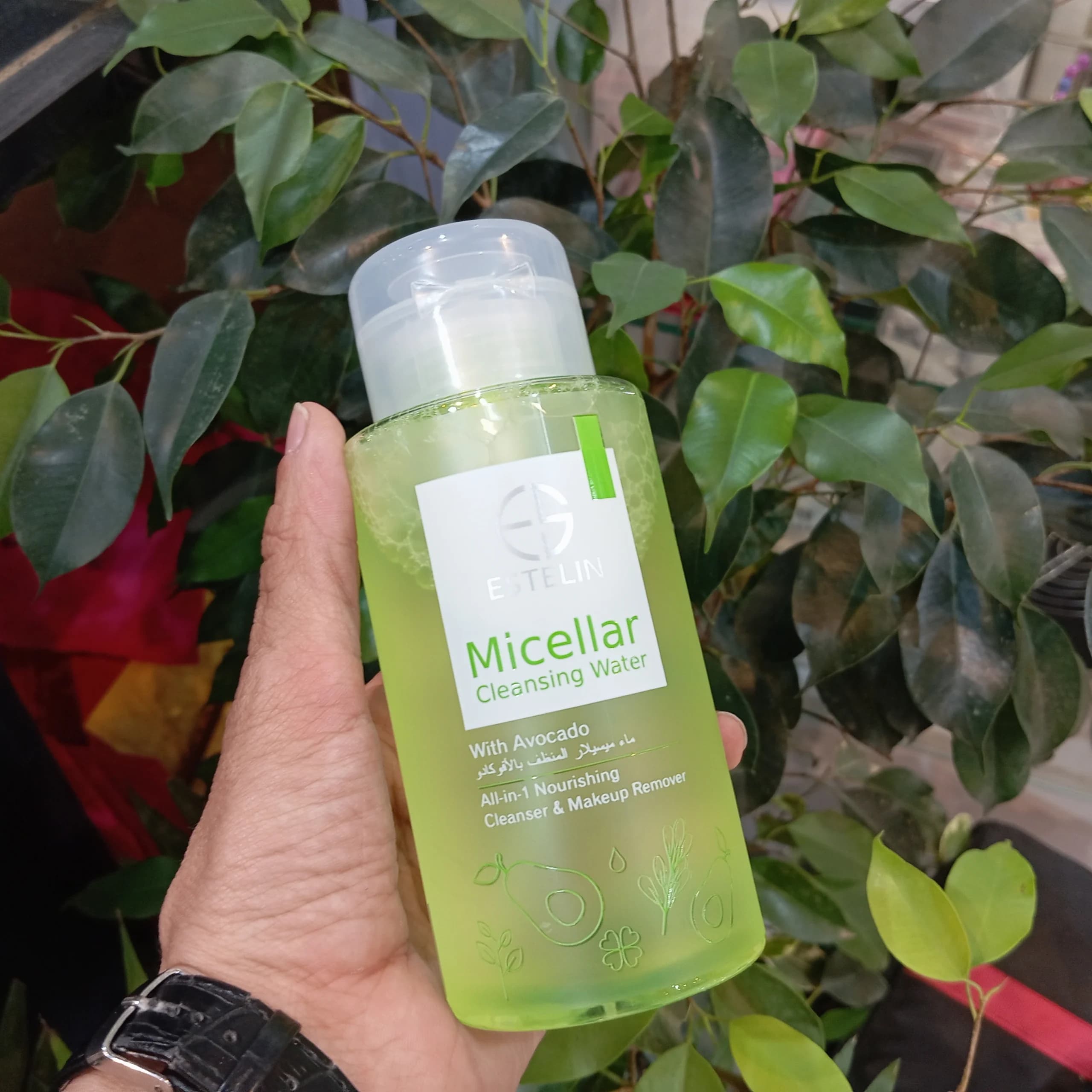 میسلار واتر استلین 300 میل مدل Estelin Avocado — تصویر ۲