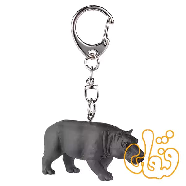 آویز کلید اسب آبی موجو Hippo Keychain 387489 — تصویر ۶