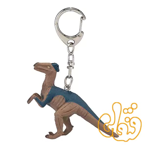 آویز کلید دایناسور ولوسیراپتور موجو Velociraptor Keychain 387444 — تصویر ۲