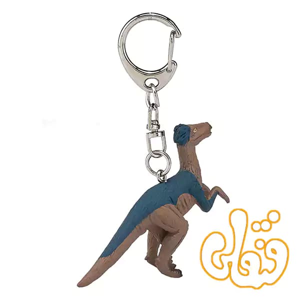 آویز کلید دایناسور ولوسیراپتور موجو Velociraptor Keychain 387444 — تصویر ۳