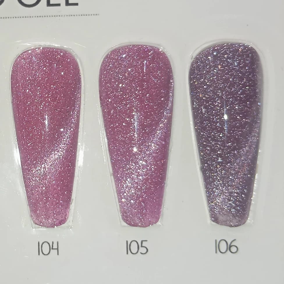 ژل لاک آیس 9 بعدی اکلیسی Eclissi Ice 9D Gel I02 — تصویر ۲