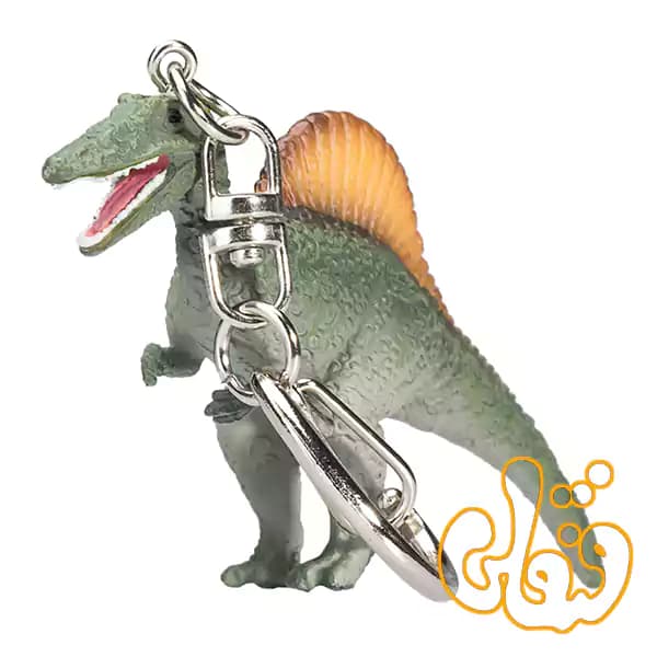 آویز کلید دایناسور اسپینوزاروس موجو Spinosaurus Keychain 387452 — تصویر ۳