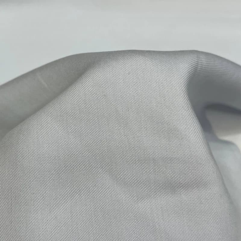 پارچه کتان سیلک ابریشم (کوپرا) سفید — تصویر ۳
