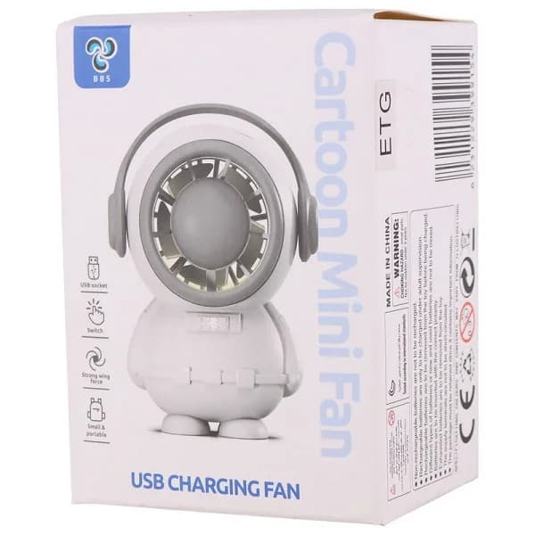 پنکه رومیزی شارژی Cute Mini Handheld Fan 399-15 — تصویر ۳