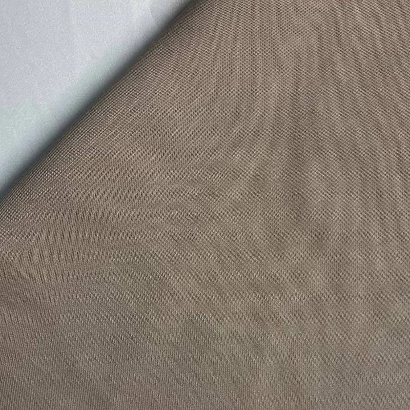 پارچه کتان سیلک ابریشم (کوپرا) خاکی