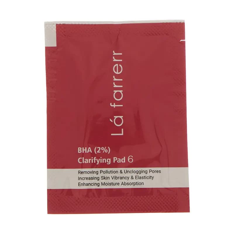 پد پاکسازی کننده پوست لافارر شماره 6 BHA(2%) بسته 30 عددی — تصویر ۲