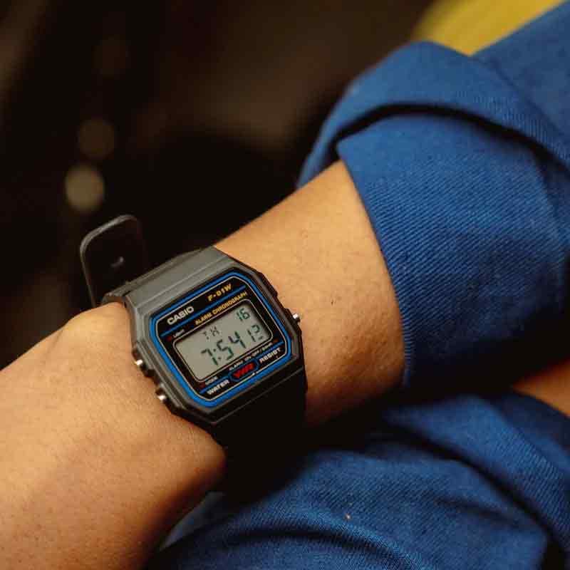 ساعت مچی دیجیتال کاسیو مدل F91W-1DG — تصویر ۲