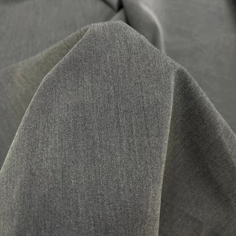 پارچه کتان فیونا خاکستری وارداتی — تصویر ۲