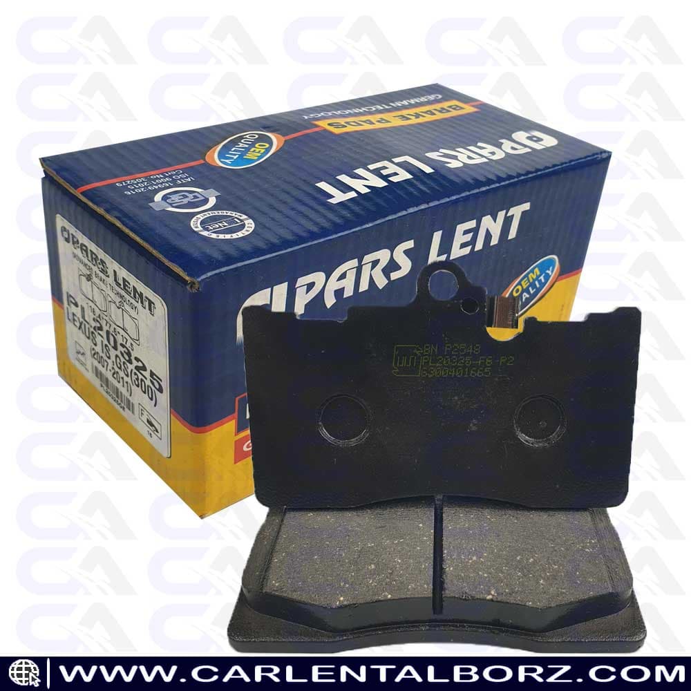 لنت ترمز جلو لکسوس GS460 پارس لنت PARS LENT