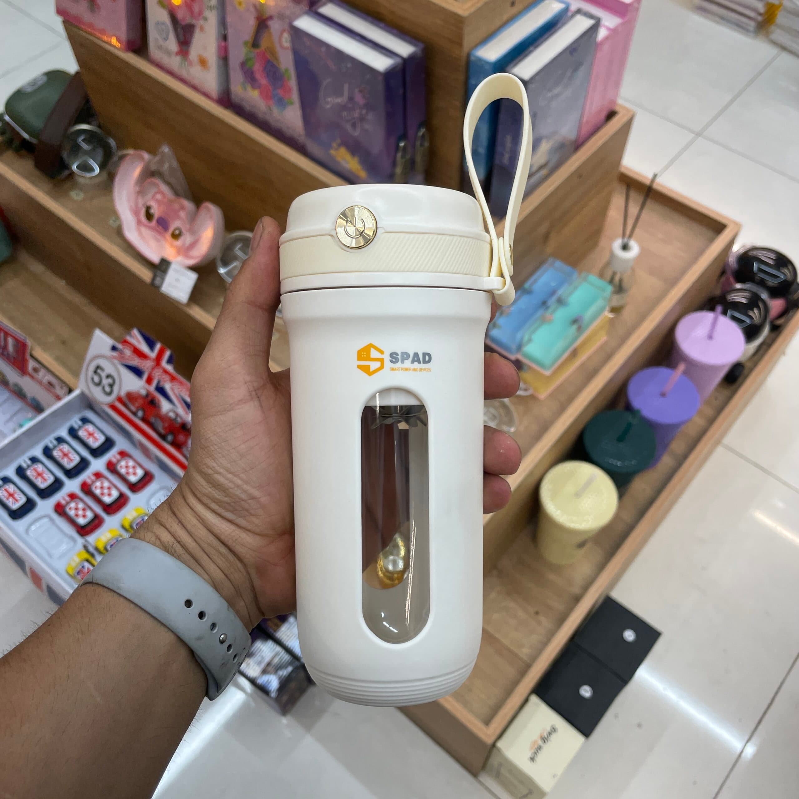 شیکر شارژی اسپاد SPAD مدل GC-Z03 | گنجایش ۳۵۰ میلیلیتر گارانتی دار — تصویر ۸