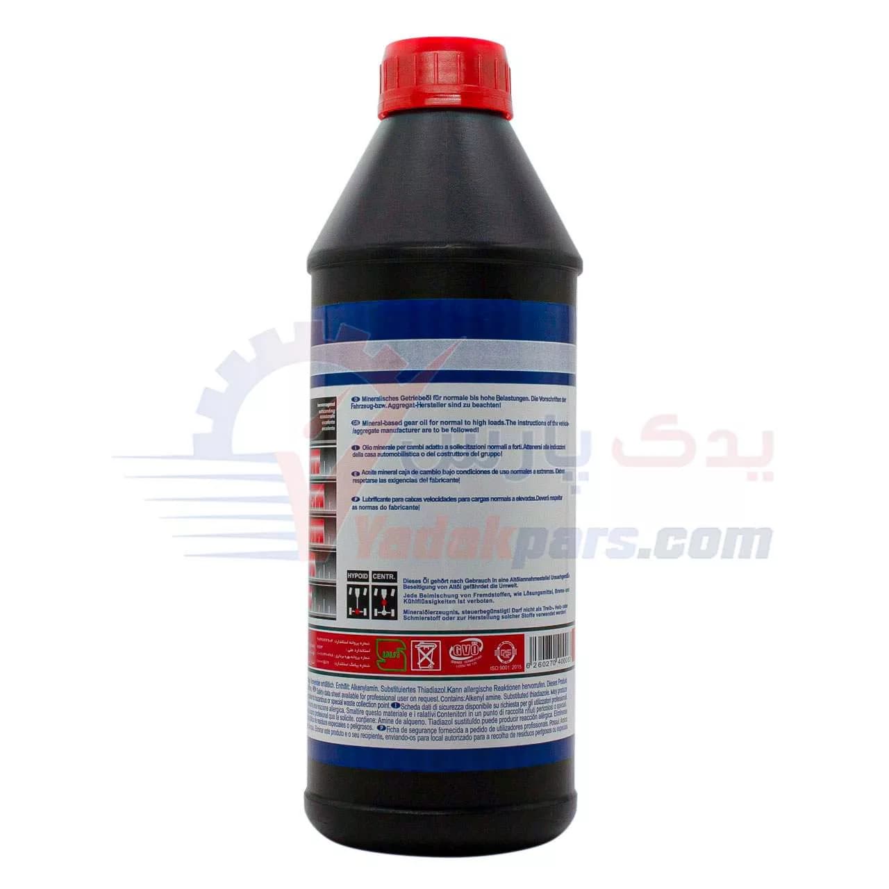 واسکازین 75W80 لیکومولی (1 لیتری) — تصویر ۳