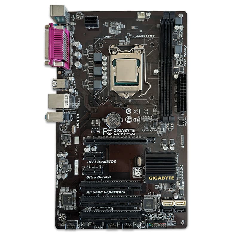 باندل مادربرد GIGABYTE GA-P81-D3 + Intel Core i5 4440 *استوک