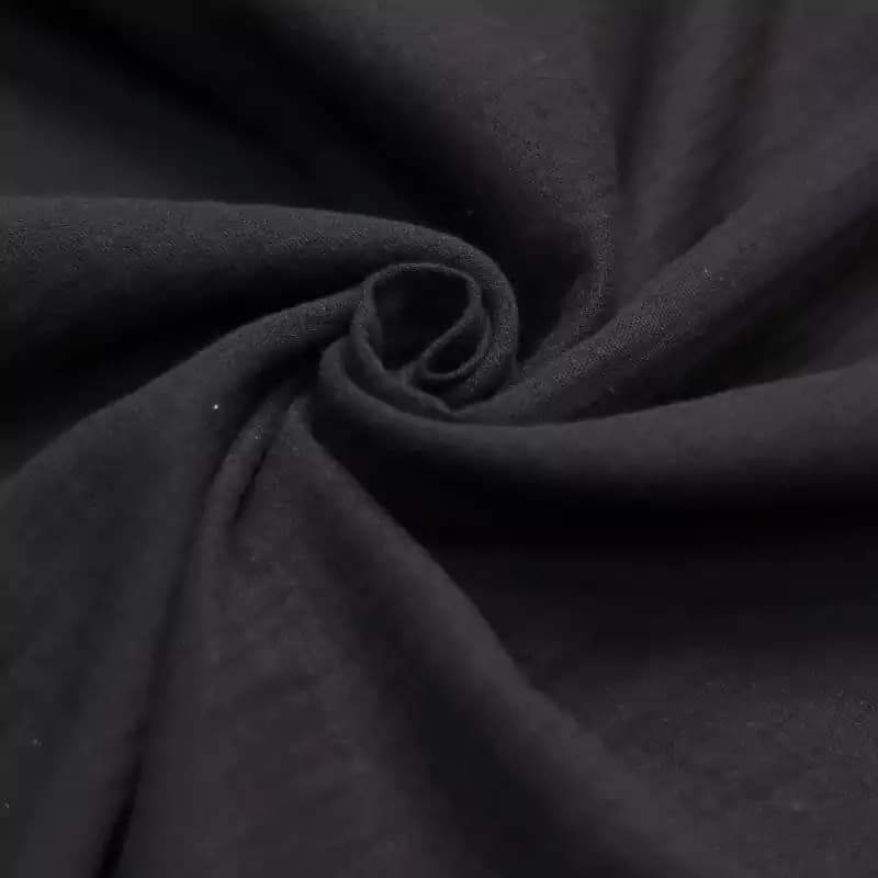 پارچه موسلین دبل فیس مشکی — تصویر ۳