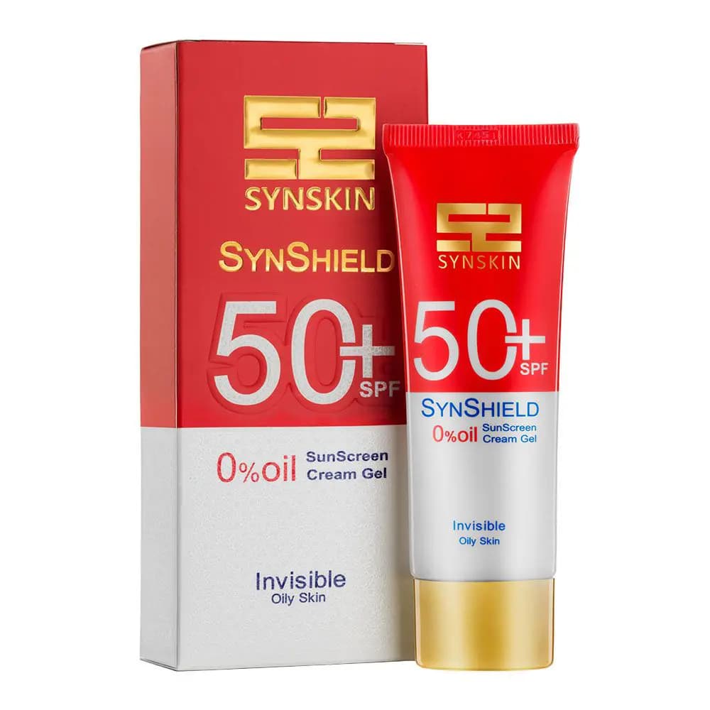 کرم ژل ضد آفتاب بی‌رنگ ساین شیلد +SPF50 ساین اسکین پوست چرب حجم 50 میل — تصویر ۲