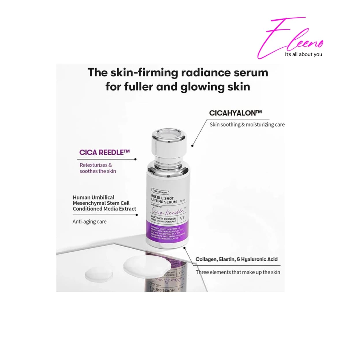 سرم لیفتینگ روزانه ریدل شات وی تی Reedle shot — تصویر ۲