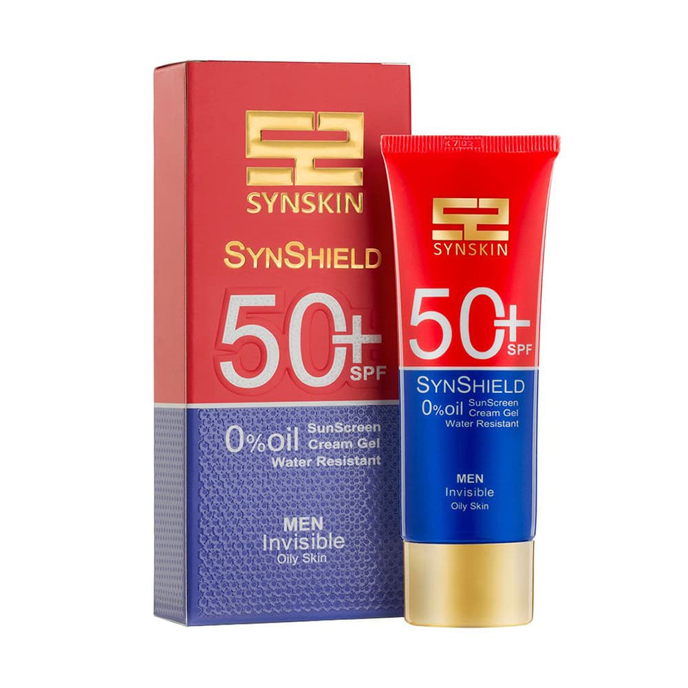 کرم ژل ضد آفتاب SPF50 مردانه ساین اسکین مدل ساین شیلد مناسب پوست چرب 50 میل — تصویر ۲