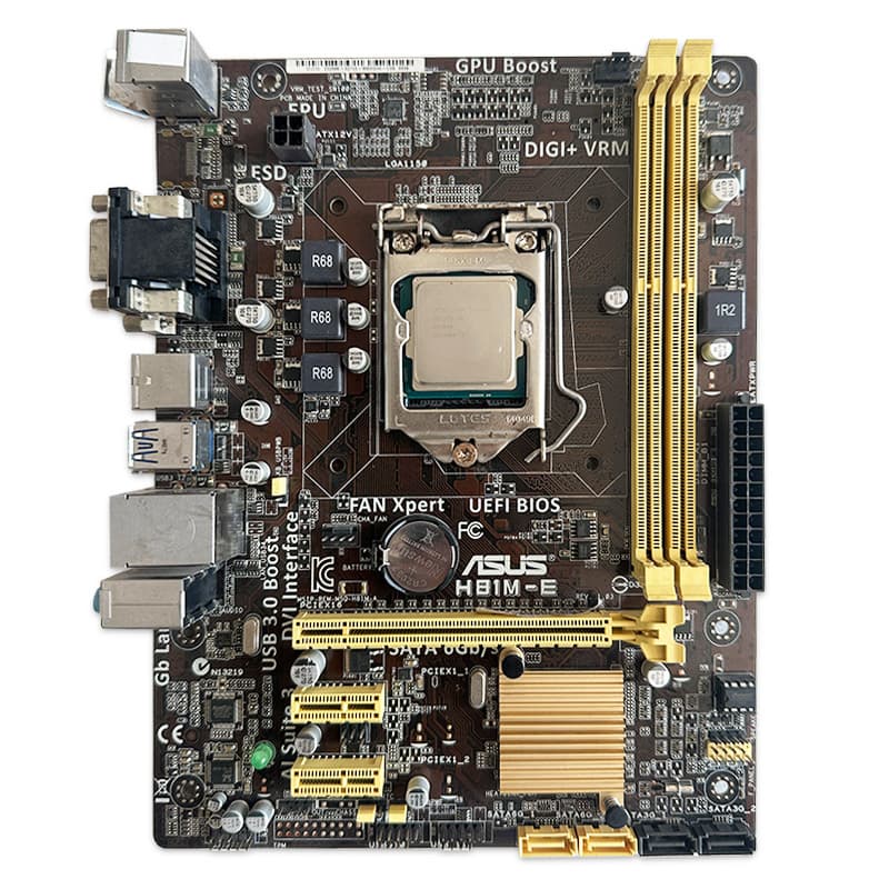 باندل مادربرد ASUS H81M-E + i5 4590 استوک