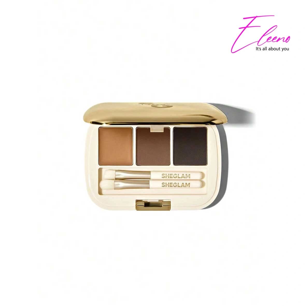 پالت سایه ابرو اکسپرت رنگ 101 شیگلم Sheglam Dark Brown