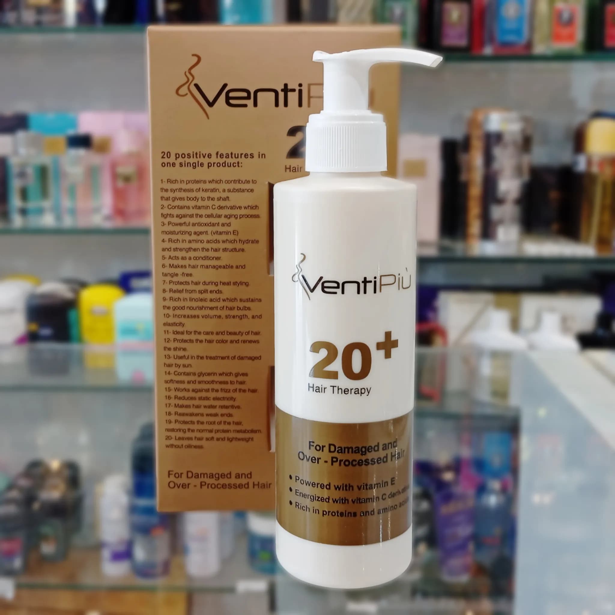اسپری مو 20 کاره ونتی پیو Venti Piu — تصویر ۲