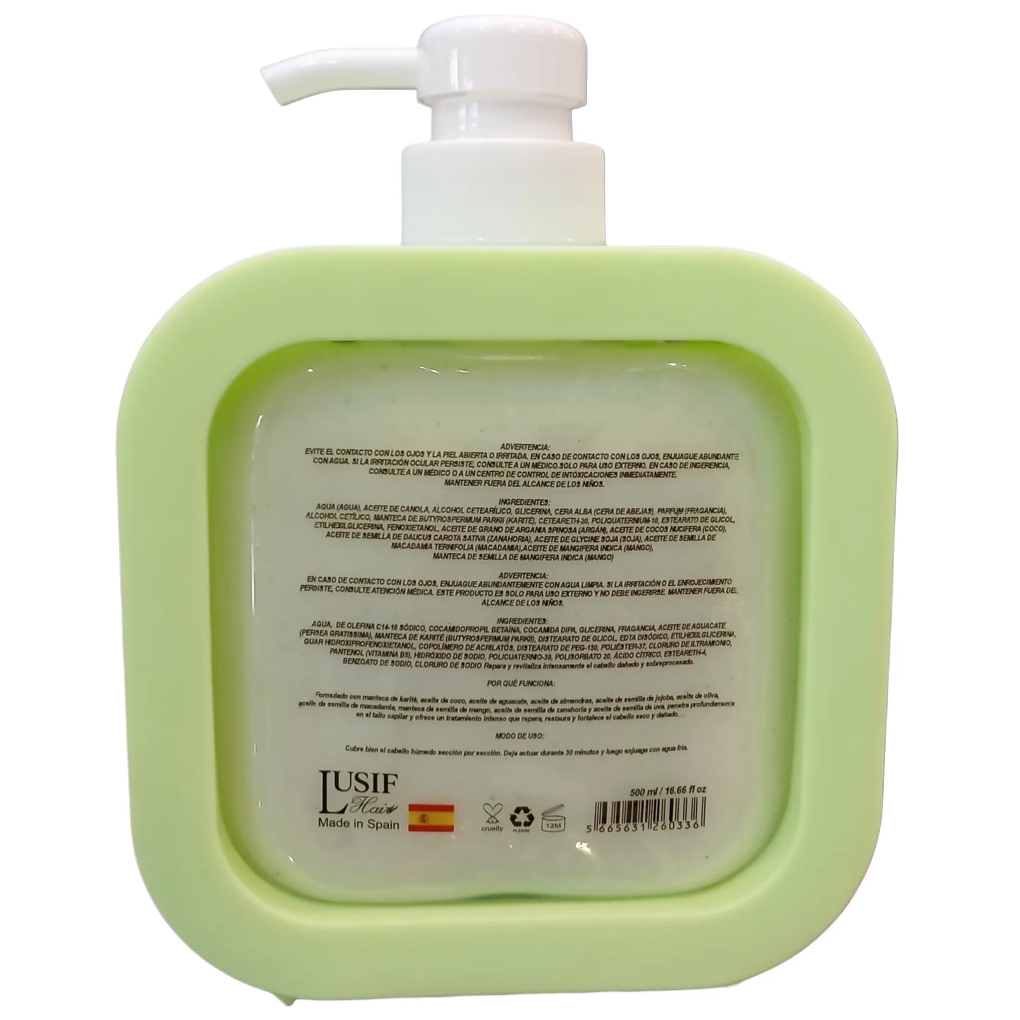 ماسک مو لوسیف مناسب مو حالت دار Lusif hair — تصویر ۲