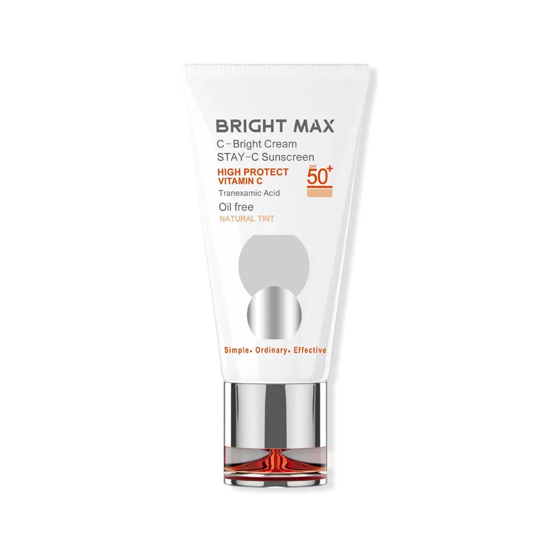 کرم ضد آفتاب رنگی برایت مکس SPF50 ویتامین C