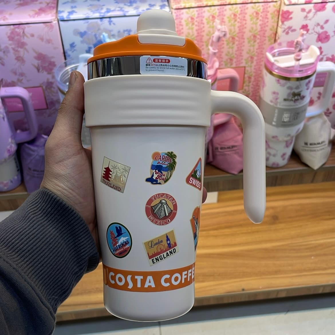 تامبلر ۱۰۰۰ میلی‌لیتری برند COSTA COFFEE (کد ۹۷۱۶) — تصویر ۵