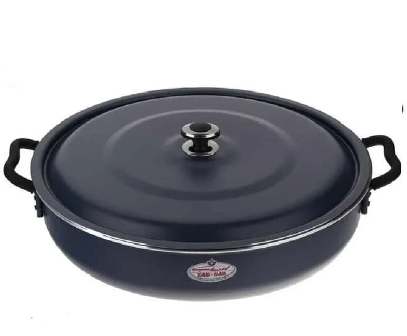 تابه زرساب مدل GT-245D-2 سایز 45 رنگ مدادی