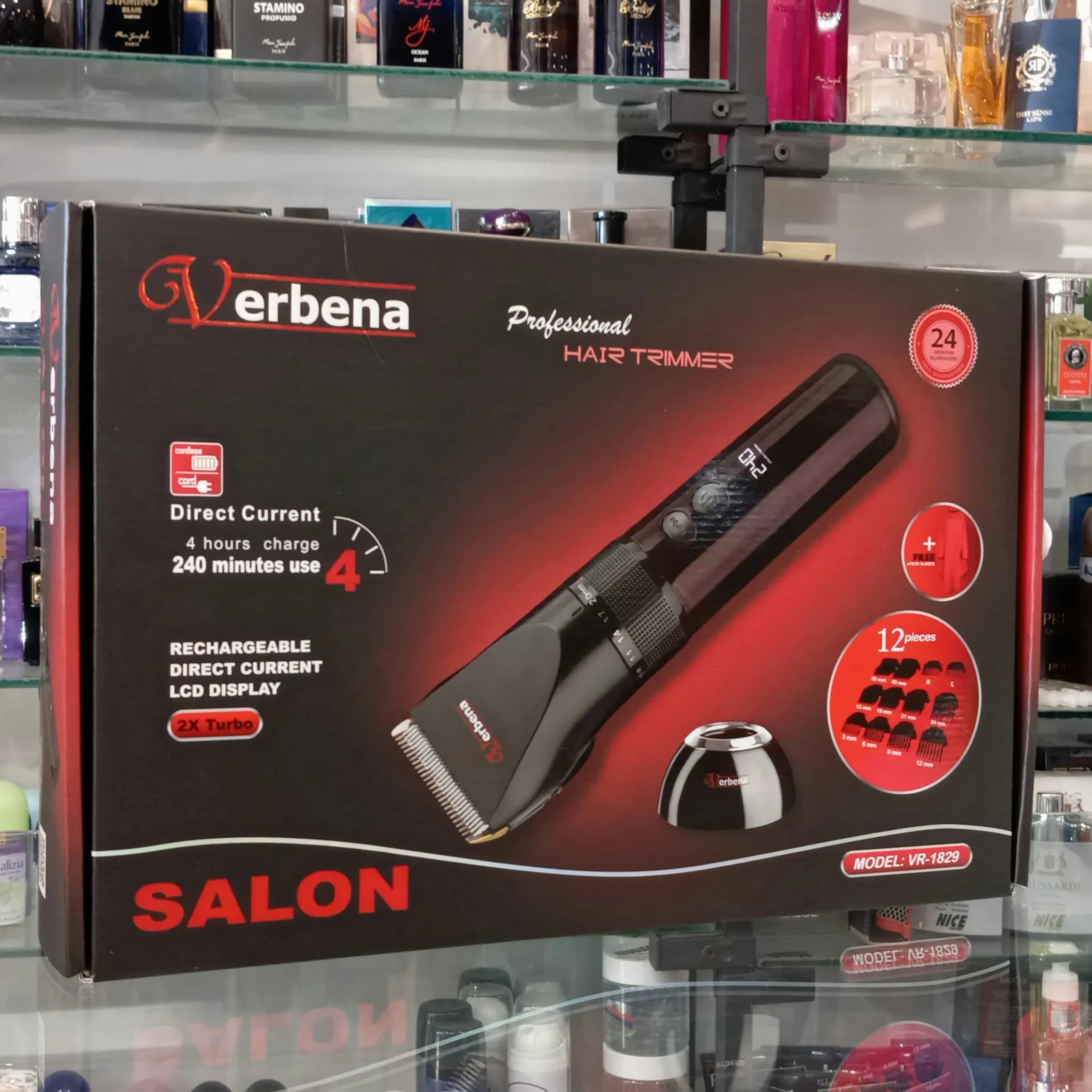 ماشین اصلاح سر و صورت حرفه‌ای وربنا مدل Verbena VR-1829 — تصویر ۲
