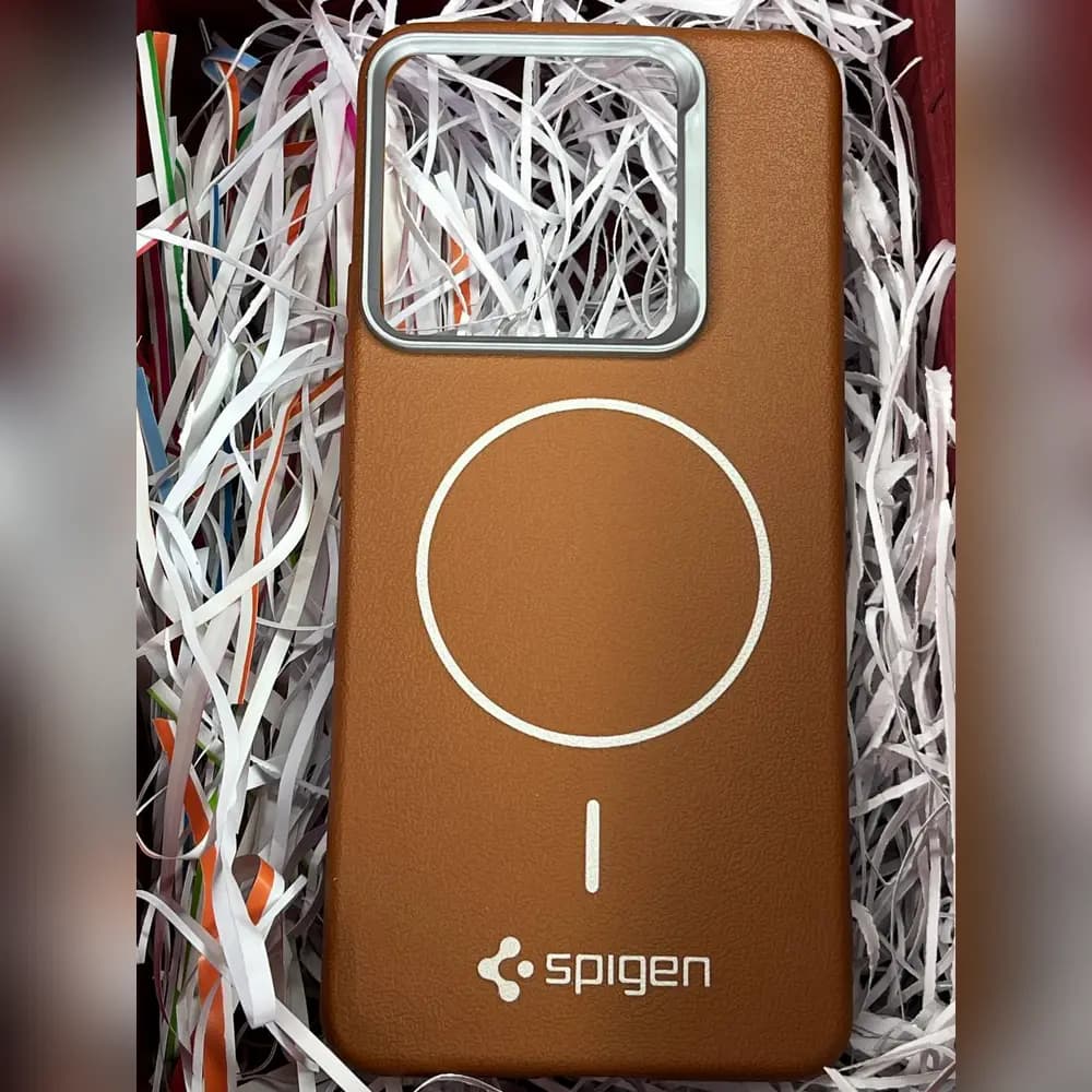 گارد چرمی مگسیف spigen برای شیائومی xiaomi note14 4g — تصویر ۲