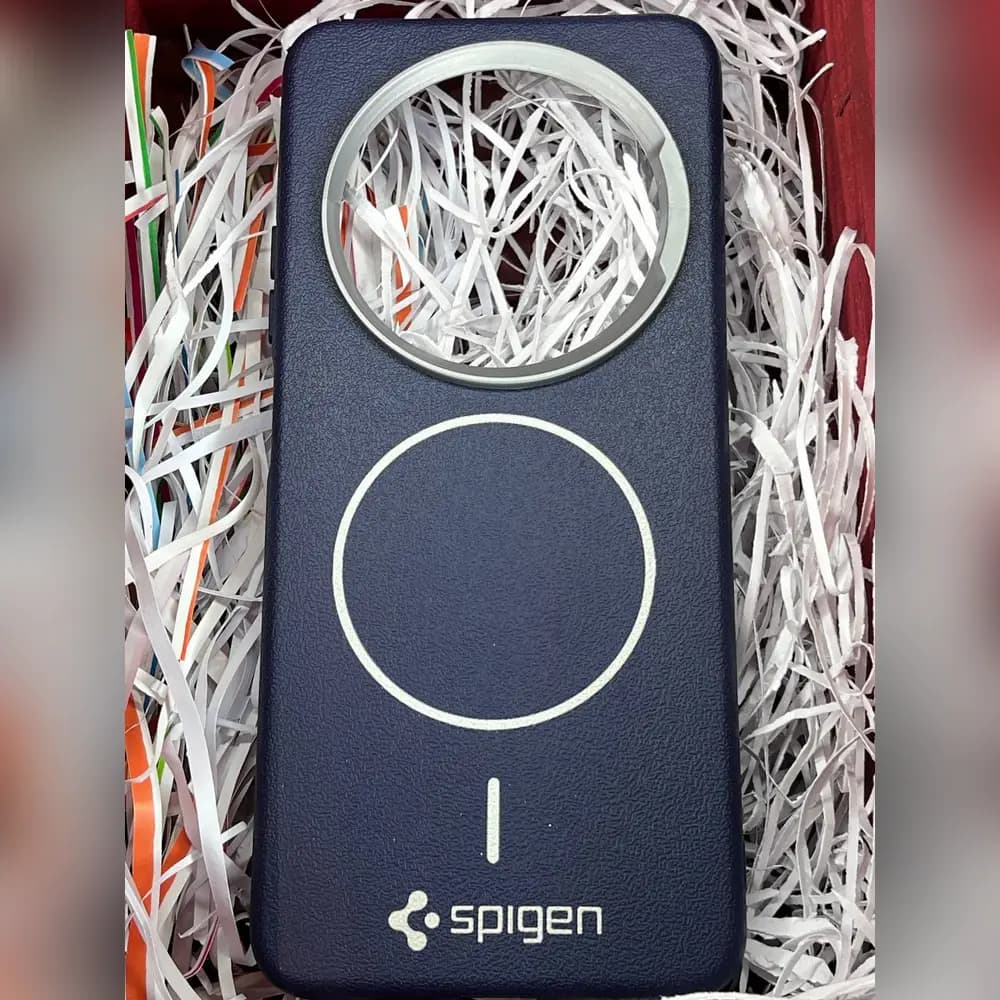 گارد چرمی مگسیف spigen برای شیائومی xiaomi redmi 14c — تصویر ۳