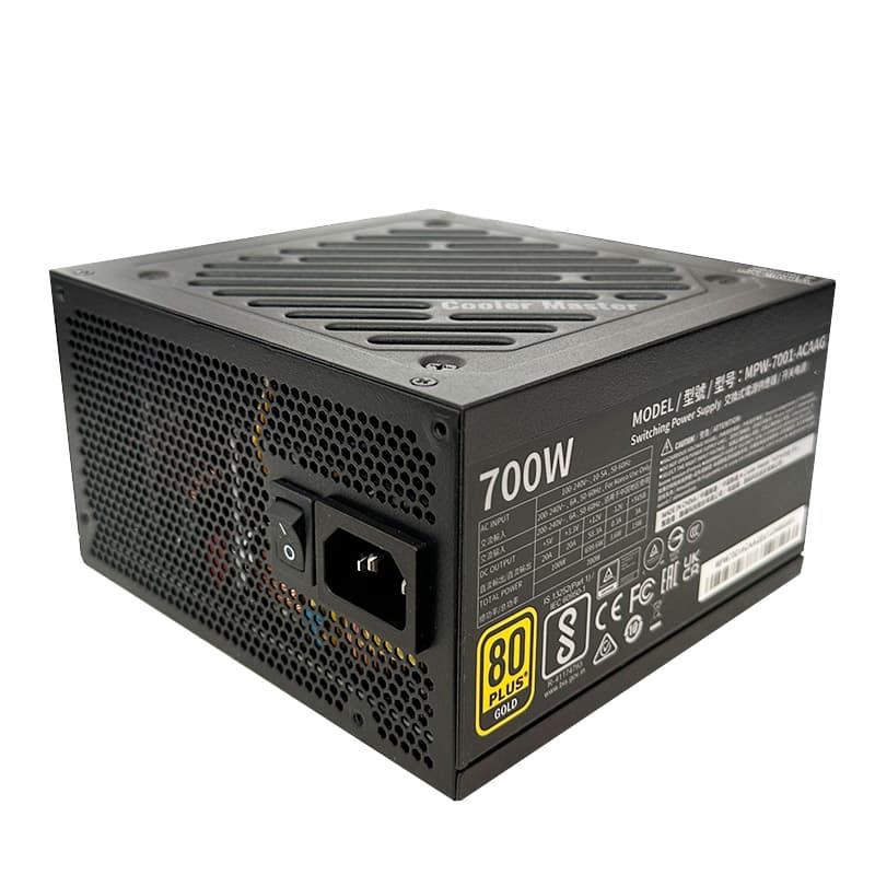 پاور کولرمستر Cooler Master G700 GOLD استوک در حد نو گارانتی تا 1405/12 — تصویر ۴