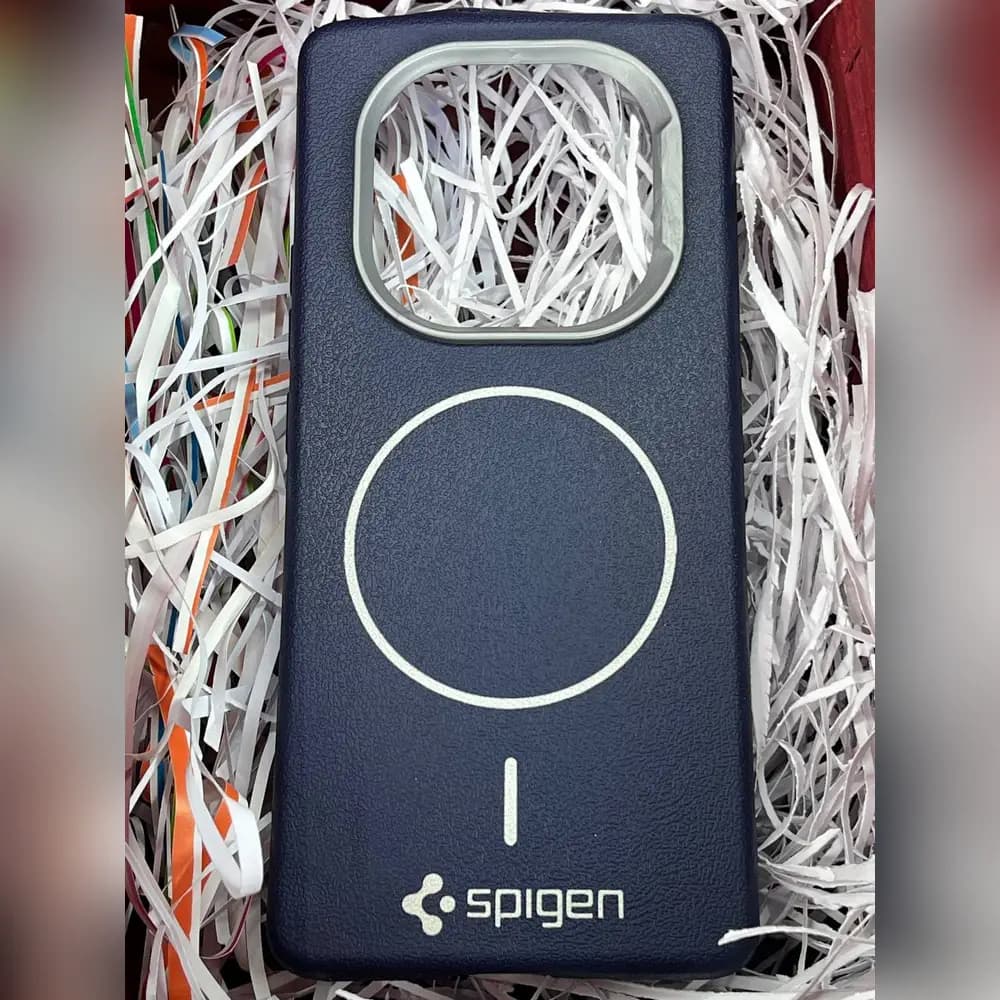 گارد چرمی مگسیف spigen برای شیائومی xiaomi note14pro 4G — تصویر ۳