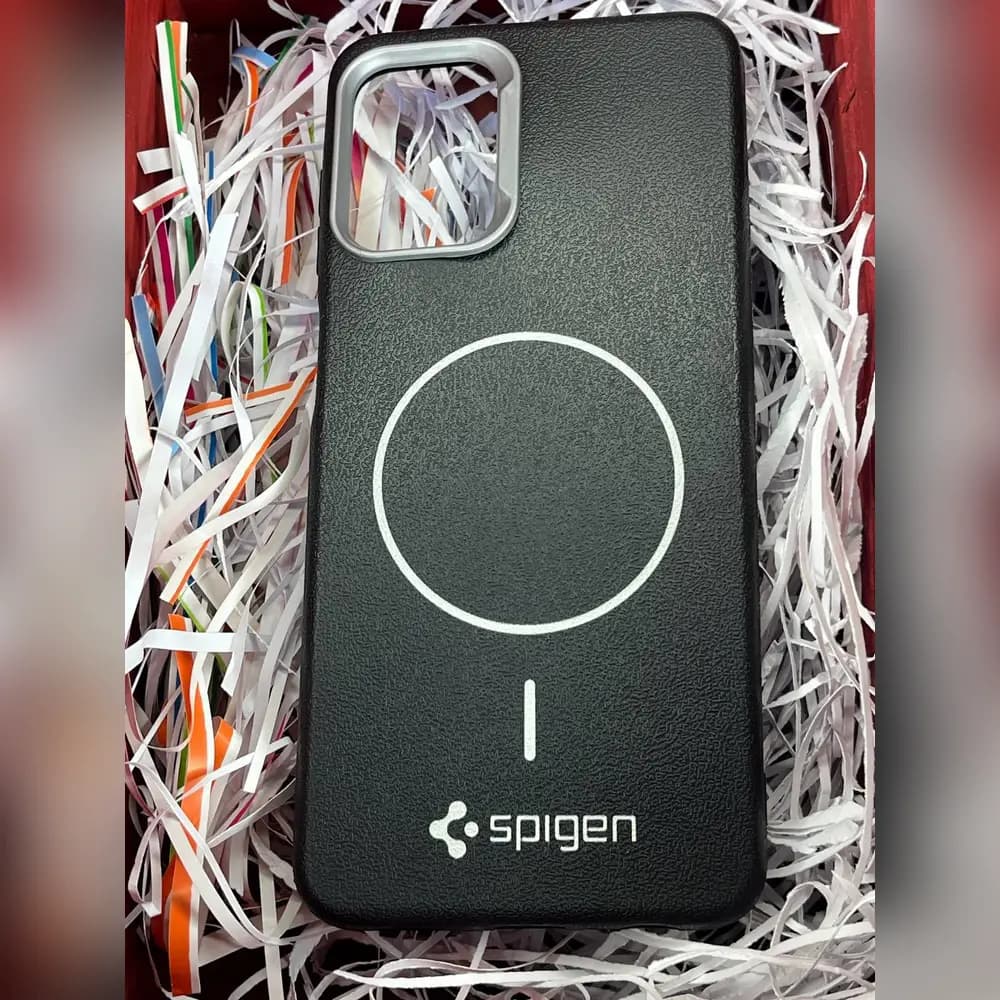گارد چرمی مگسیف spigen برای سامسونگ samsung A13