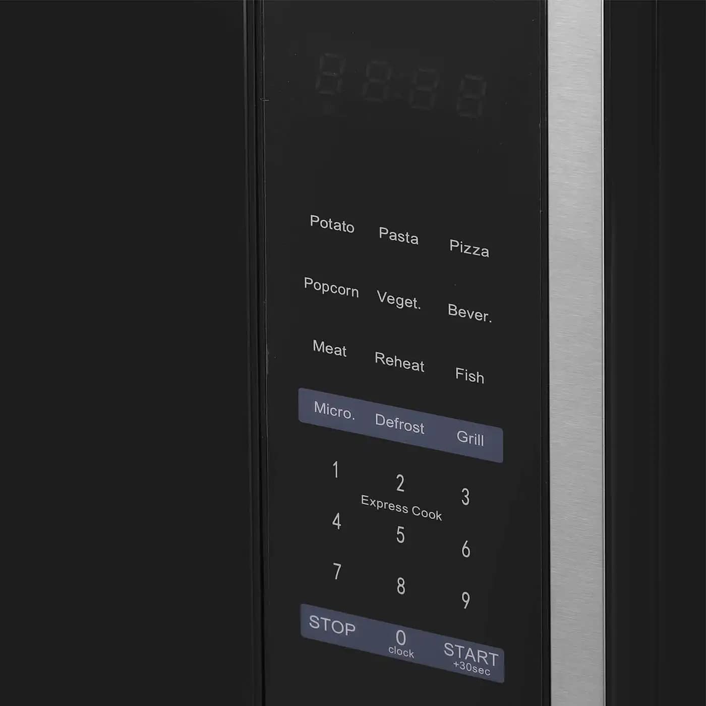 مایکروفر تکنو مدل TE-421 رنگ مشکی — تصویر ۲