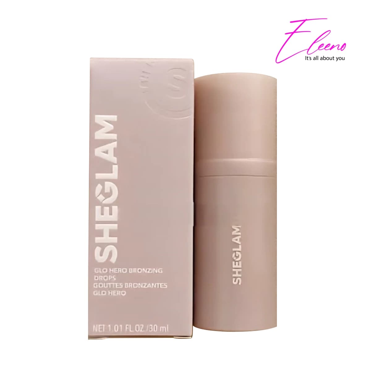 برنزر قطره‌ای شیگلم مدل گلو هیرو Sheglam