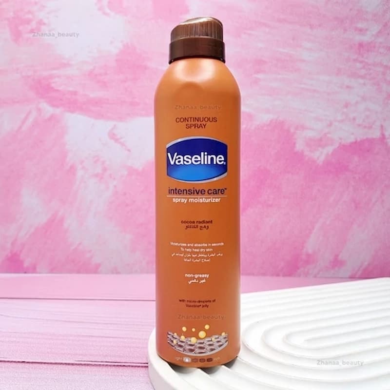 اسپری لوسیون بدن وازلین رایحه کاکائو Vaseline — تصویر ۳