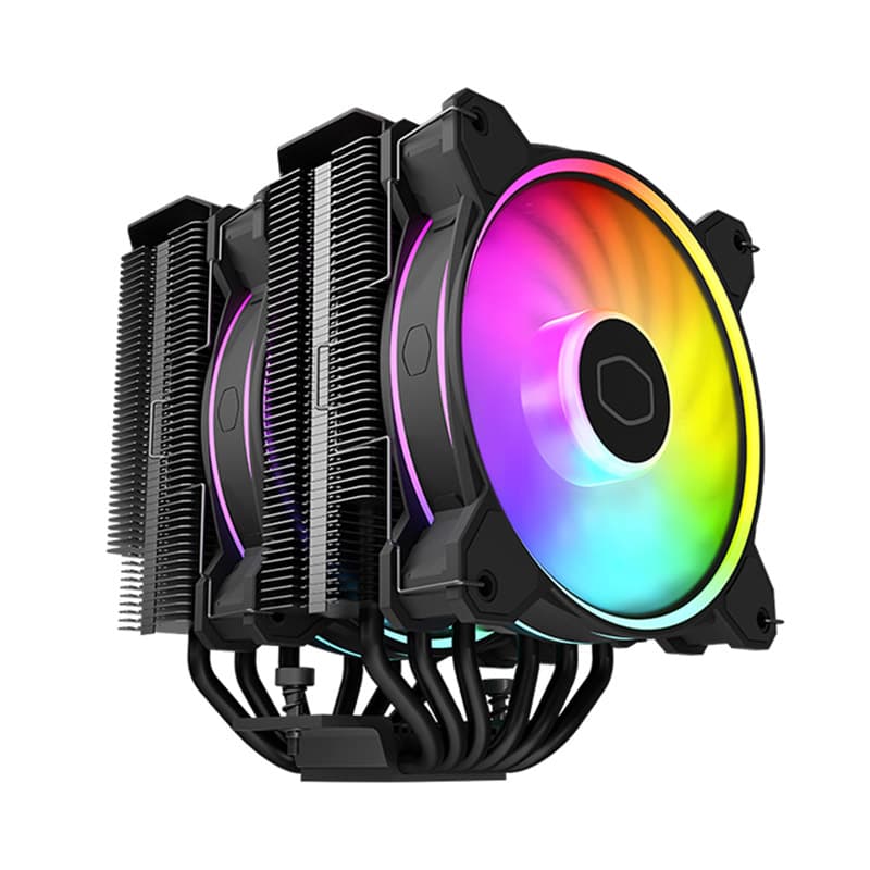 خنک کننده پردازنده CoolerMaster Hyper 622 Halo Black استوک گارانتی تا 1405/08