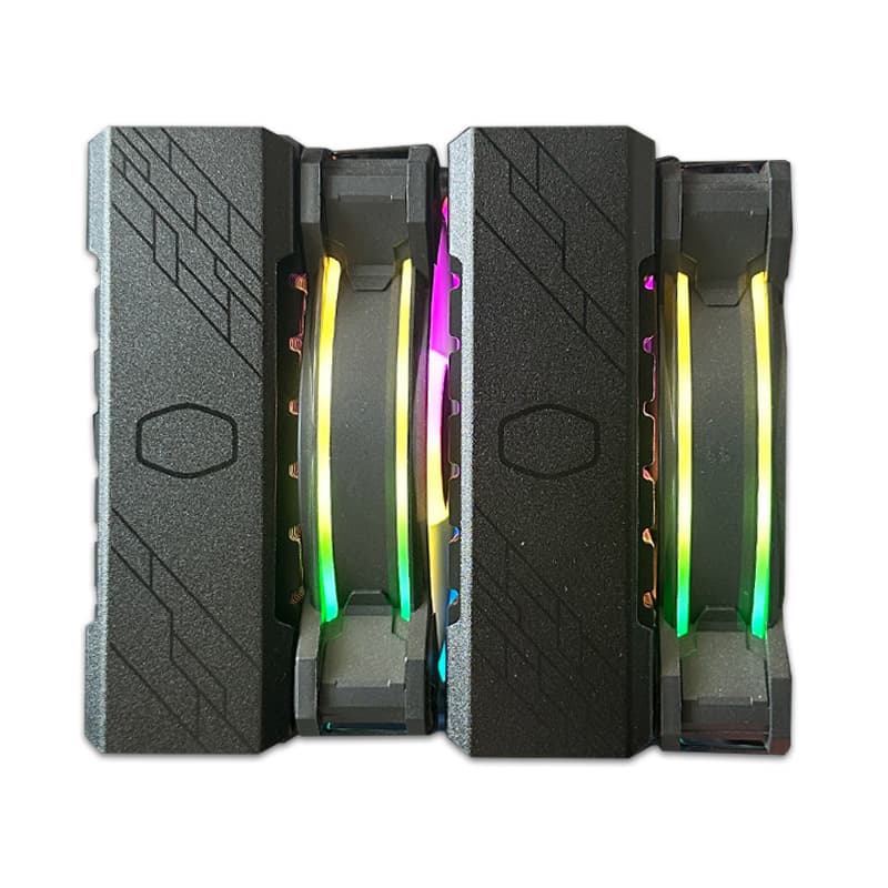 خنک کننده پردازنده CoolerMaster Hyper 622 Halo Black استوک گارانتی تا 1405/08 — تصویر ۴