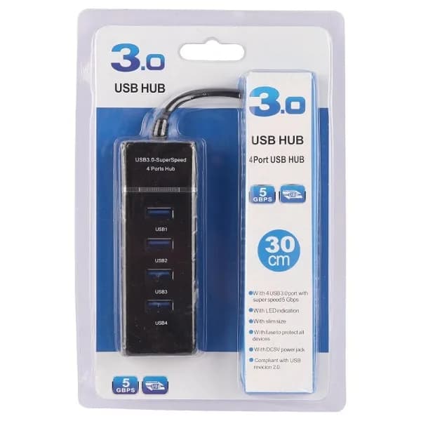 هاب 4 پورت HUB 303 USB2.0 — تصویر ۵
