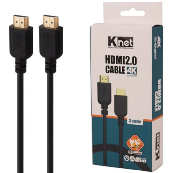 کابل HDMI کی نت مدل K-CH200030 طول 3 متر — تصویر ۳