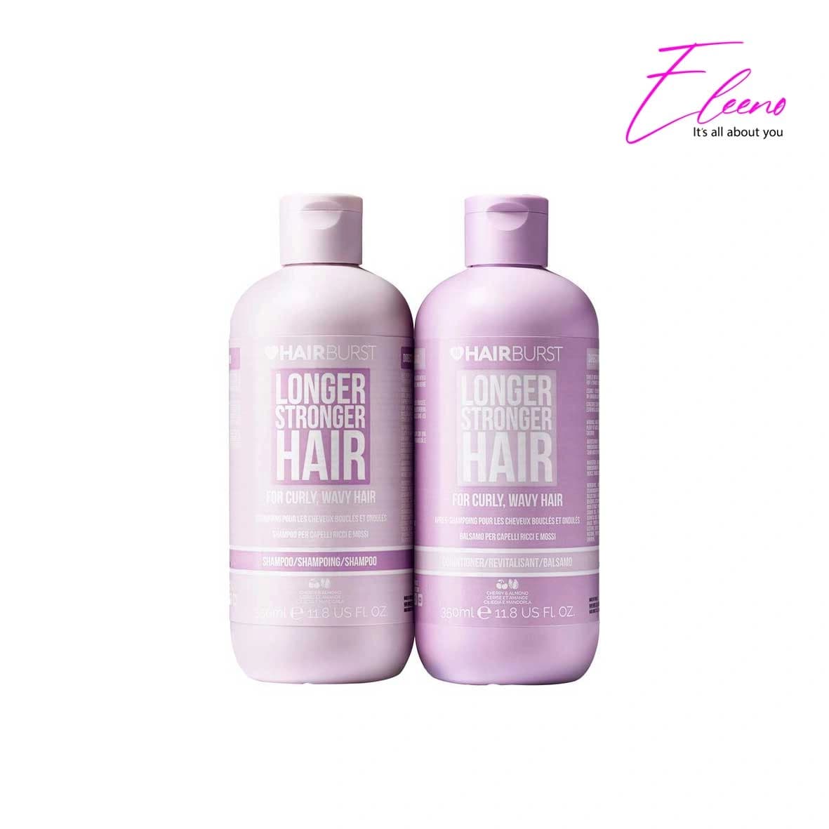 ست شامپو و نرم‌کننده موی فر هیربرست HairBurst